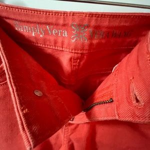 SIMPLY VERA WANG Crop Jeans
